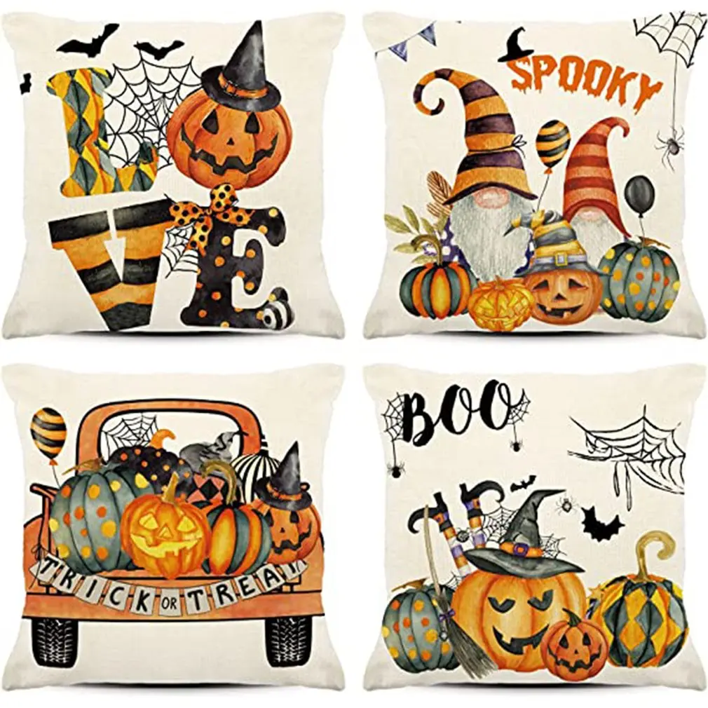 4pcs Pumpkin Figure Pillowcases Halloween Home Decor Living Room Farmhouse Bedroom Outdoor Sofa Linen Pillowcase Fast Delivery
4pcs Pumpkin Figure Pillowcases Halloween Home Decor Living Room Farmhouse Bedroom Outdoor Sofa Linen Pillowcase Fast Delivery
