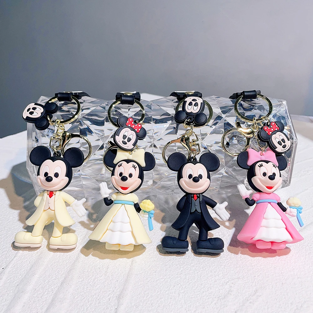 Mickey Mouse Keychain Anime Key chain Toys Minnie Lovely Car Couple Bag Keyrings Friends Christmas Gift Key Accessories Jewelry
Mickey Mouse Keychain Anime Key chain Toys Minnie Lovely Car Couple Bag Keyrings Friends Christmas Gift Key Accessories Jewelry