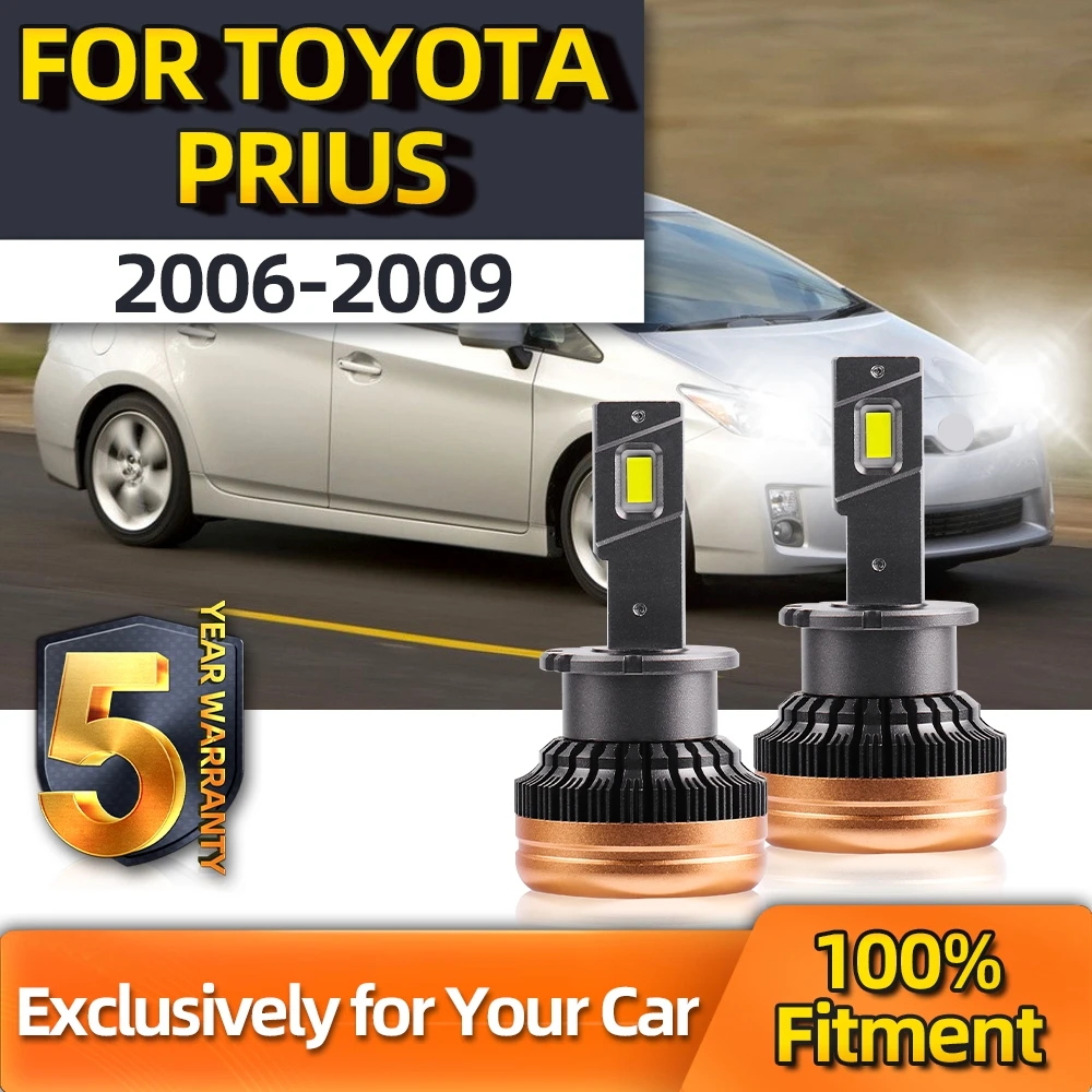 TEENRAM 2pcs D4R 110W 30000LM Super Bright Canbus LED Auto Bulb 6000K White Plug&Play For Toyota Prius 2006 2007 2008 2009
TEENRAM 2pcs D4R 110W 30000LM Super Bright Canbus LED Auto Bulb 6000K White Plug&Play For Toyota Prius 2006 2007 2008 2009