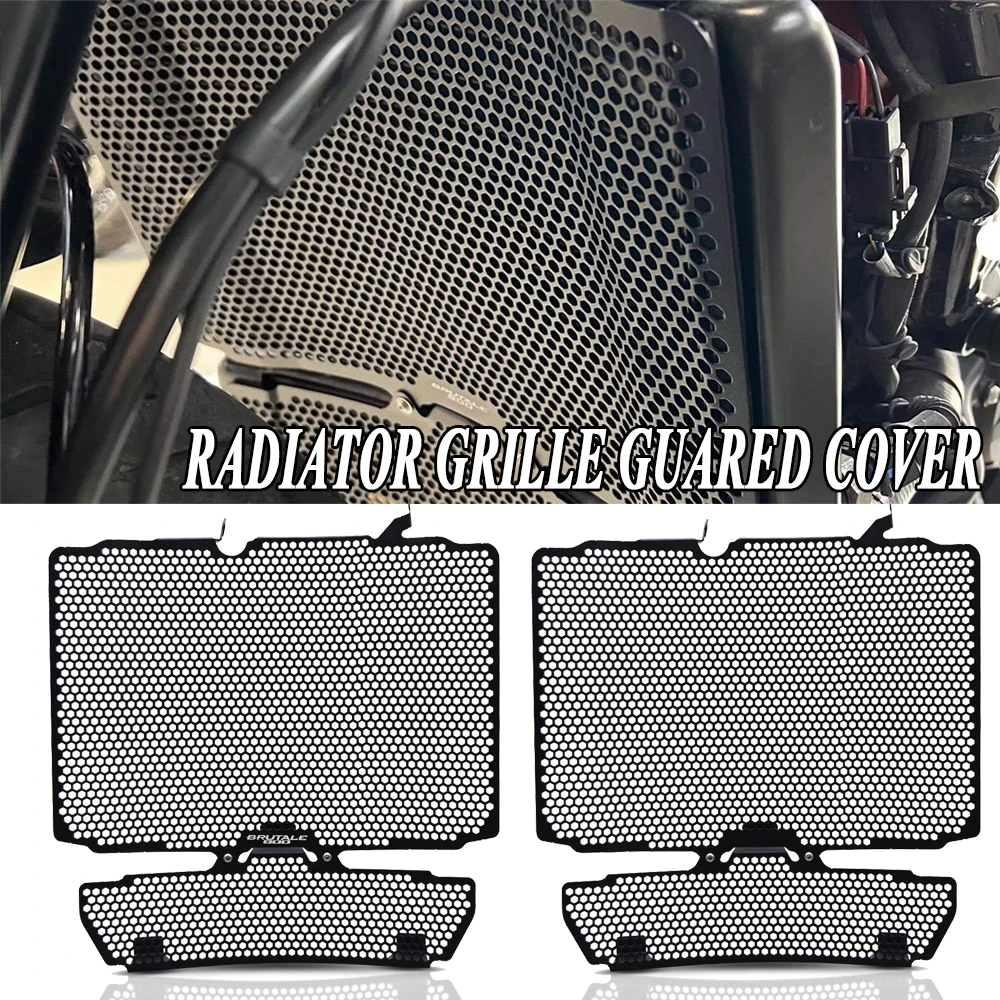 

2023 Radiator Guard Oil Cooler Guard For MV Agusta Brutale 800 RC RR LH44 Turismo Veloce 800 Lusso SCS / RC 2018 2018-2021 2022