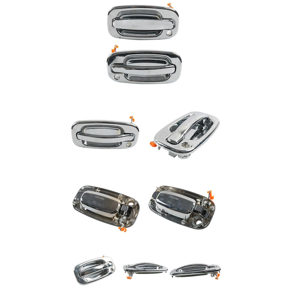 Practical Durable Exquisite Brand New Exterior Door Handle Plastic Silver 15034985 235g Electroplating Door Handle
Practical Durable Exquisite Brand New Exterior Door Handle Plastic Silver 15034985 235g Electroplating Door Handle