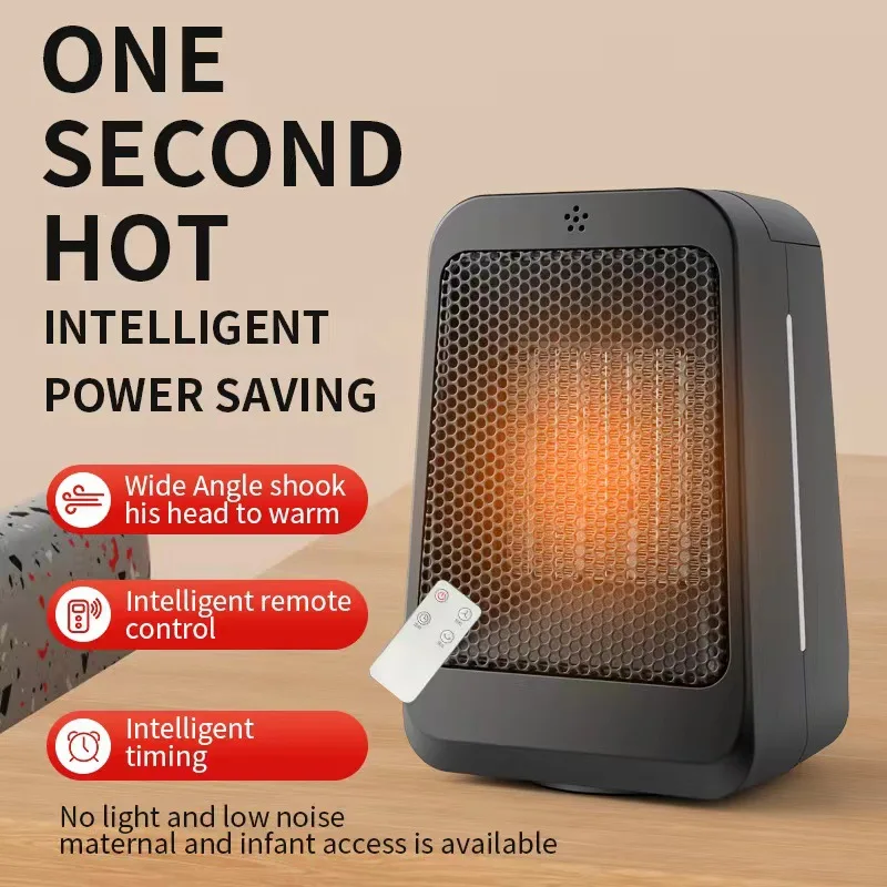 1200W Table Mini PTC Heater for Home Bedroom Office Remote Control Electric Heater Low Consumption Vertical Heating Fans
1200W Table Mini PTC Heater for Home Bedroom Office Remote Control Electric Heater Low Consumption Vertical Heating Fans