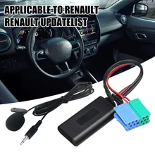 Car Stereo Bluetooth Radio 5.0 Audio Music Adapter Phone Call Handsfree AUX-IN ISO 6/8Pin Connector for Renault Radio Updatelist
Car Stereo Bluetooth Radio 5.0 Audio Music Adapter Phone Call Handsfree AUX-IN ISO 6/8Pin Connector for Renault Radio Updatelist
