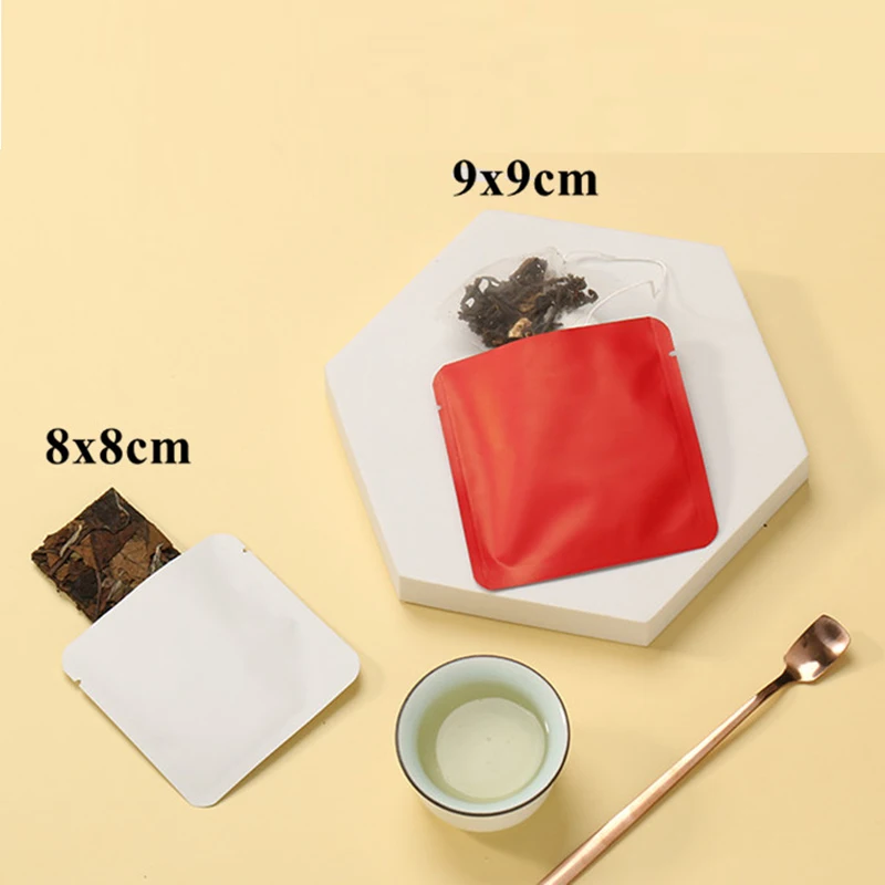 100Pcs Resealable 2~10g Color Open Top Pure Aluminum Foil Tea Packaging Bag Coffee Powder Nut Sugar Herbal Gift Storage Pouches
100Pcs Resealable 2~10g Color Open Top Pure Aluminum Foil Tea Packaging Bag Coffee Powder Nut Sugar Herbal Gift Storage Pouches