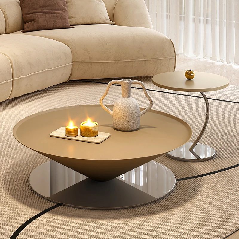 Round Coffee Table Italian Art Design Modern Simple Living Room Luxury Universal Japanese Coffee Cabinet Floor Mobili Furniture
Round Coffee Table Italian Art Design Modern Simple Living Room Luxury Universal Japanese Coffee Cabinet Floor Mobili Furniture