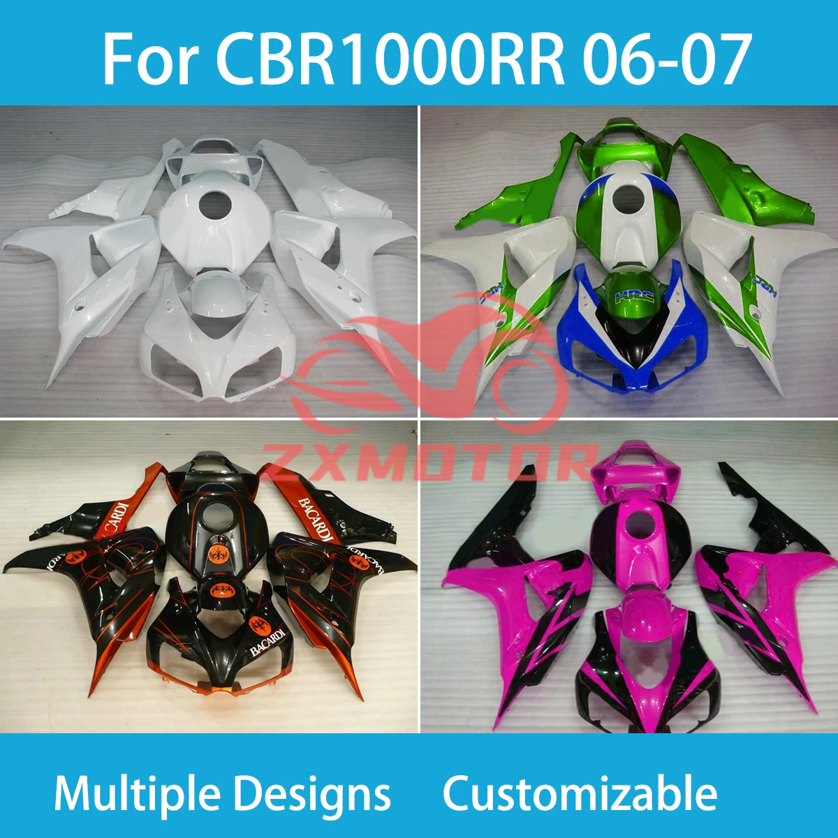 CBR 1000RR 06 07 Бесплатная индивидуальная обтекатель для HONDA CBR1000RR 2006 2007 Высококачественная пластиковая инъекция ZXMT Стандартный комплект
CBR 1000RR 06 07 Бесплатная индивидуальная обтекатель для HONDA CBR1000RR 2006 2007 Высококачественная пластиковая инъекция ZXMT Стандартный комплект