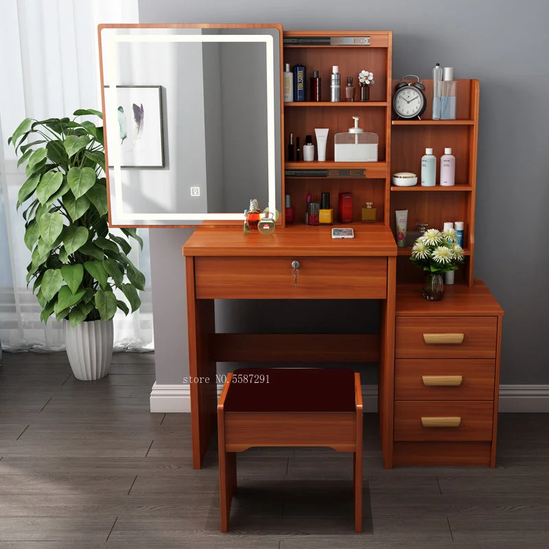 LED Dressing Table Storage Cabinet Integrated Dressers Bedroom Small Dressing Tables Modern Minimalist Vanity Makeup Table Ins
LED Dressing Table Storage Cabinet Integrated Dressers Bedroom Small Dressing Tables Modern Minimalist Vanity Makeup Table Ins