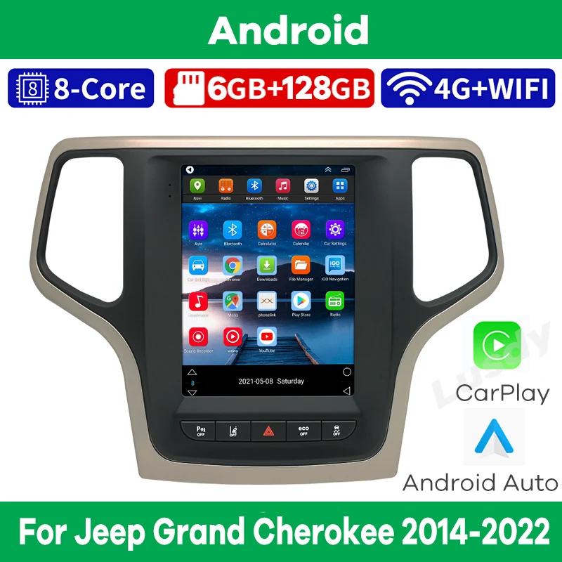 9.7" Android 12 Car Multimedia Player Radio GPS Navigation for Jeep Grand Cherokee Auto Stereo Video CarPlay Screen Head Unit
9.7" Android 12 Car Multimedia Player Radio GPS Navigation for Jeep Grand Cherokee Auto Stereo Video CarPlay Screen Head Unit
