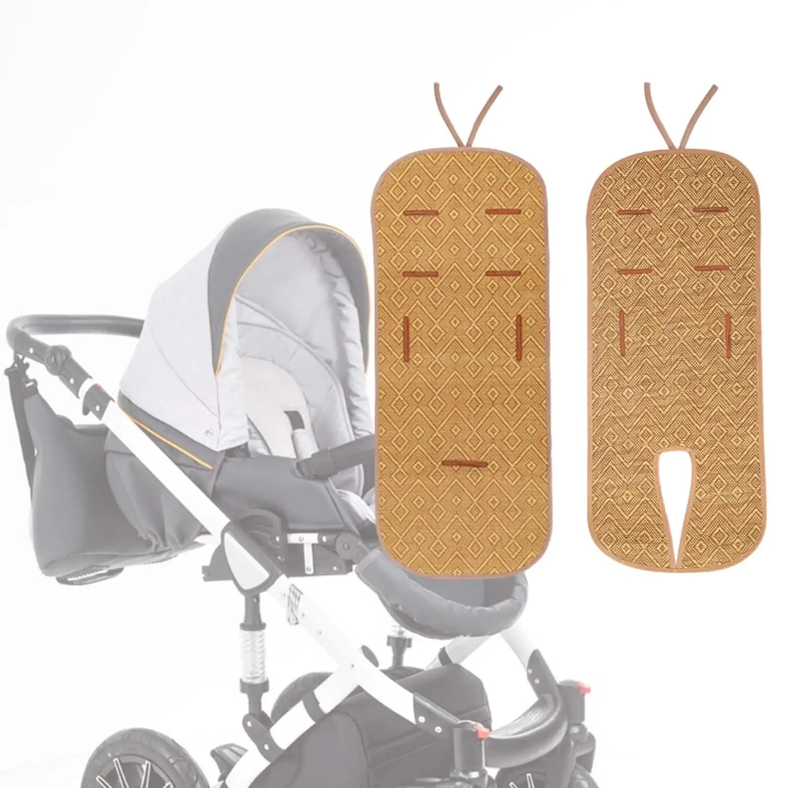 Stroller Seat Liners Comfortable Anti Slip Rattan Universal Liner Accessories Practical Sleeping Mattress Cool Summer Pad
Stroller Seat Liners Comfortable Anti Slip Rattan Universal Liner Accessories Practical Sleeping Mattress Cool Summer Pad