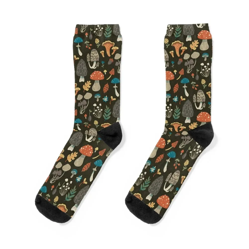 Forest Floor Mushroom repeating pattern Socks christmass gift Thermal man winter snow Socks Man Women's
Forest Floor Mushroom repeating pattern Socks christmass gift Thermal man winter snow Socks Man Women's