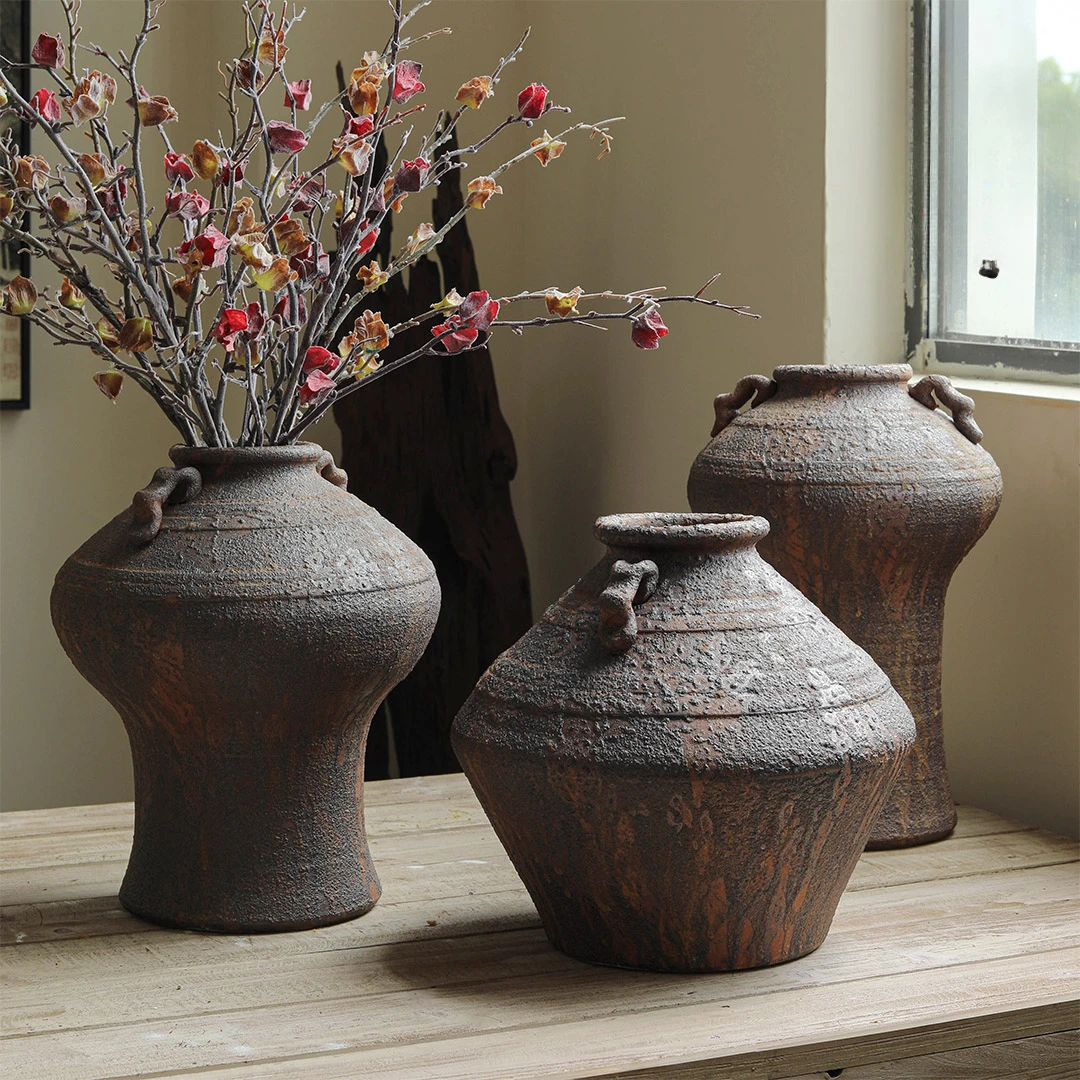 The product can be customized.Jingdezhen Handmade Coarse Pottery Pots, Jars, Old and Archaized Excavations
The product can be customized.Jingdezhen Handmade Coarse Pottery Pots, Jars, Old and Archaized Excavations