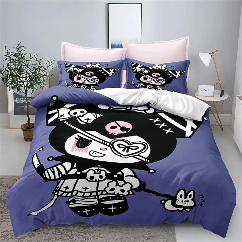 Duvet Cover Kuromi Single Double Queen Bedding for Boys and Girls Multi-piece Pillowcase Quilt Cover Room Decoration
Duvet Cover Kuromi Single Double Queen Bedding for Boys and Girls Multi-piece Pillowcase Quilt Cover Room Decoration