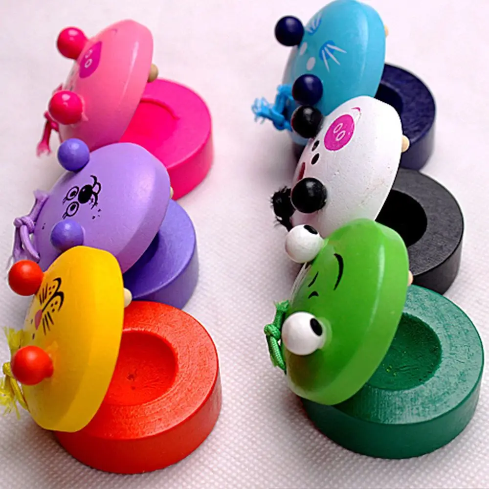 Cartoon Classical Gift Animal Design Children Kid Musical Instrument Percussion Instrument Education Toy Castanet
Cartoon Classical Gift Animal Design Children Kid Musical Instrument Percussion Instrument Education Toy Castanet