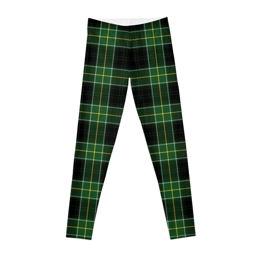 

Clan Malone Tartan Leggings Fitness clothing Tight fitting woman push up fitness sports tennis for Womens Leggings