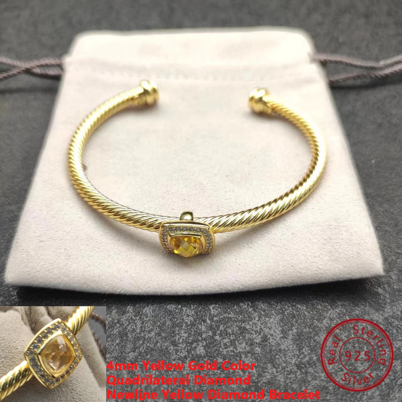 

Upgrade Your Party Game with this Fashionable 2024 S925 Silver DY Bracelet – Perfect Party Favor