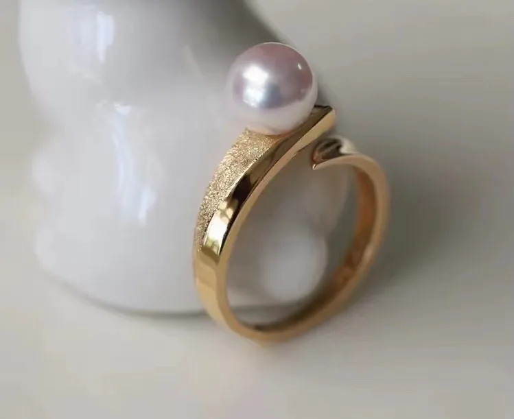 RY Solid 925 Sterling Silver Round 8-8.5mm Nature Fresh Water Akoya White Pearls Rings for Women Fine Birthday Presents
RY Solid 925 Sterling Silver Round 8-8.5mm Nature Fresh Water Akoya White Pearls Rings for Women Fine Birthday Presents