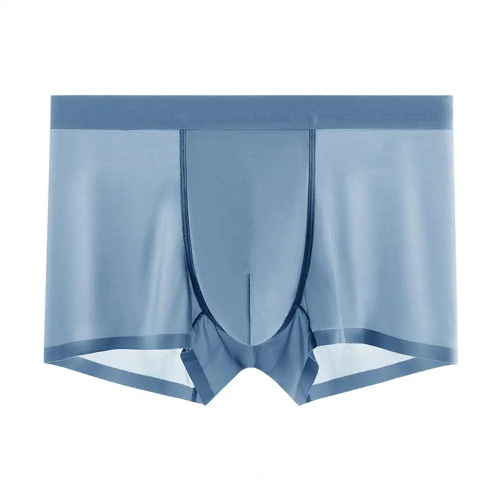 Mid-rise Waist Boxers Boxer Briefs Breathable Cooling Men's Boxers Soft Seamless Ice Silk Underwear with U Convex Design
Mid-rise Waist Boxers Boxer Briefs Breathable Cooling Men's Boxers Soft Seamless Ice Silk Underwear with U Convex Design