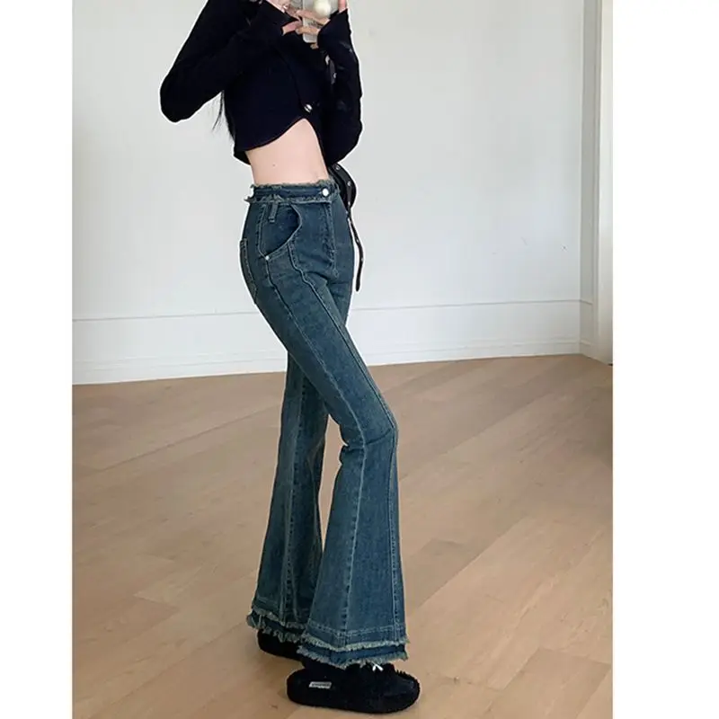 2022 Women's Pants Autumn and Winter Jeans New Pattern High Waist Show Thinness Micro Horn Free Shipping
2022 Women's Pants Autumn and Winter Jeans New Pattern High Waist Show Thinness Micro Horn Free Shipping