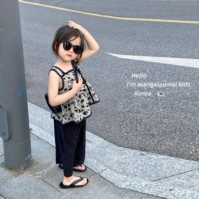 Korean Style Children's Vests for Girls Summer Fashion New 2023 Girls Fashion Cotton Cool Girl Clothes Sets
Korean Style Children's Vests for Girls Summer Fashion New 2023 Girls Fashion Cotton Cool Girl Clothes Sets
