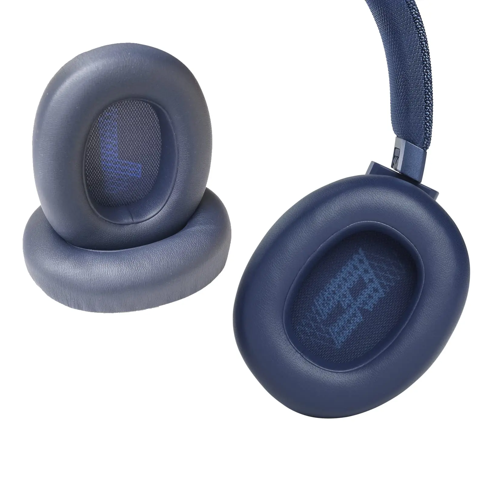 

V-MOTA Earpads Compatible with JBL Live 660 NC Wireless Over-Ear Noise Cancelling Live660NC Headset (1 Pair) (Dark Blue)