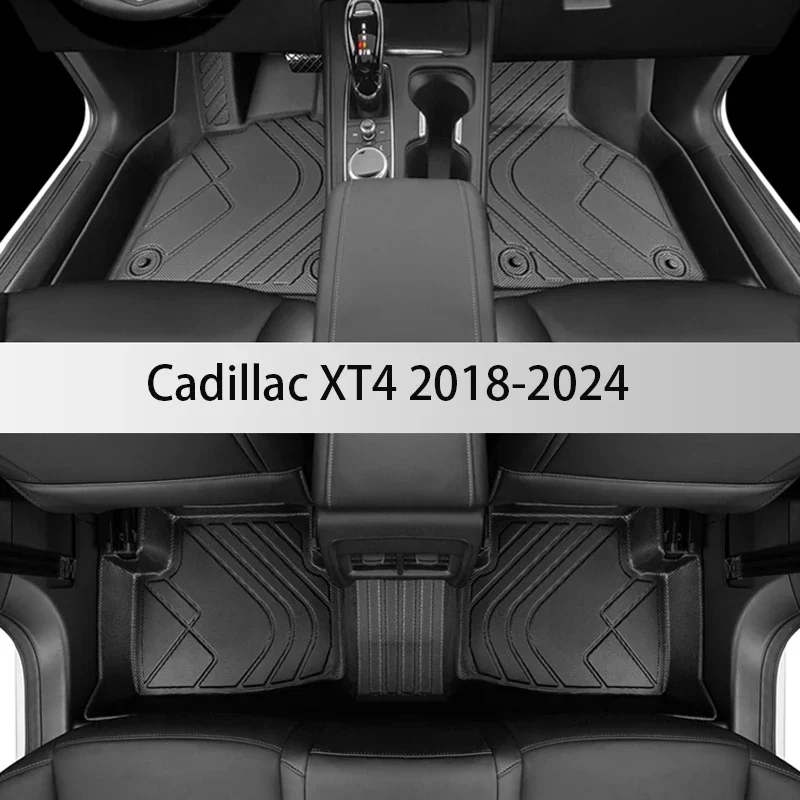 TPE Custom Car Floor Mats For Cadillac XT4 2018 2019 2020 2021 2022 2023 2024 Waterproof Carpet Auto Interior Accessories 
TPE Custom Car Floor Mats For Cadillac XT4 2018 2019 2020 2021 2022 2023 2024 Waterproof Carpet Auto Interior Accessories