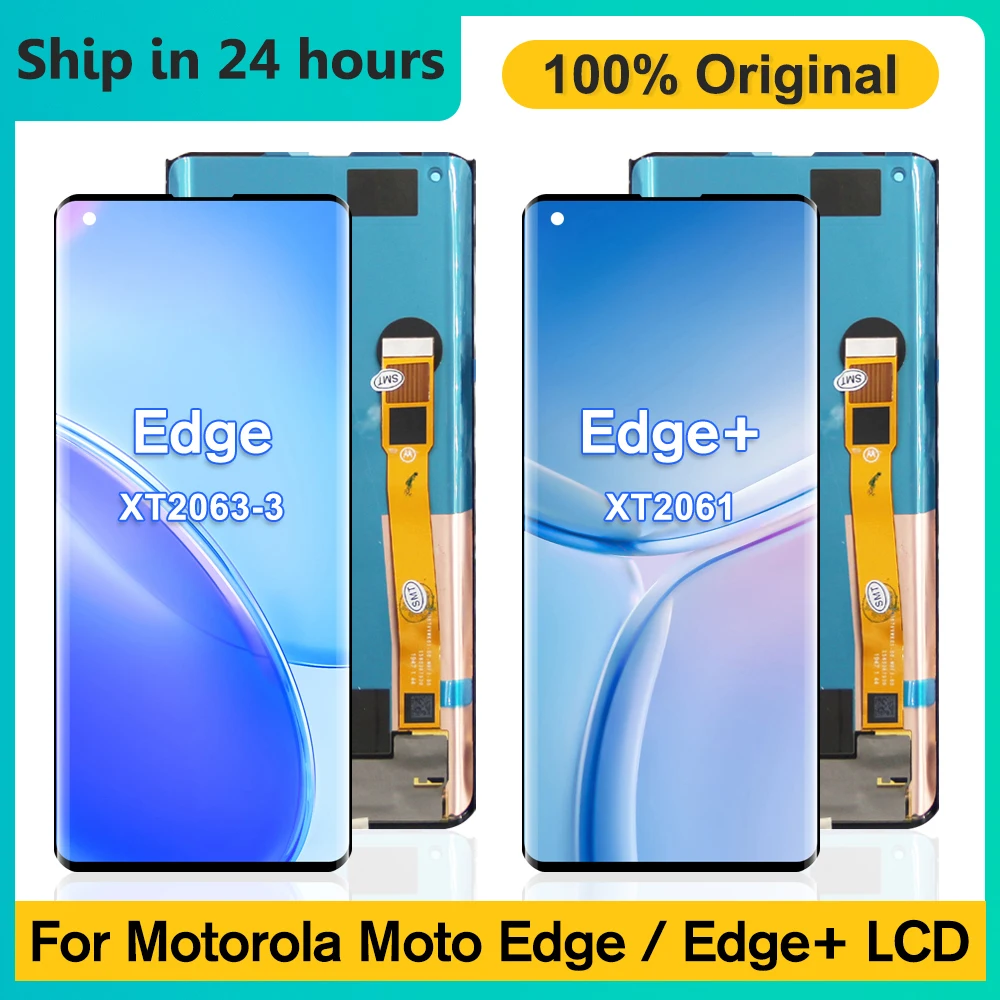 For Motorola Moto Edge+ LCD XT2061-3 displayTouch Screen Digitizer For Moto Edge Display XT2063-3 For moto edge plus replacement
For Motorola Moto Edge+ LCD XT2061-3 displayTouch Screen Digitizer For Moto Edge Display XT2063-3 For moto edge plus replacement