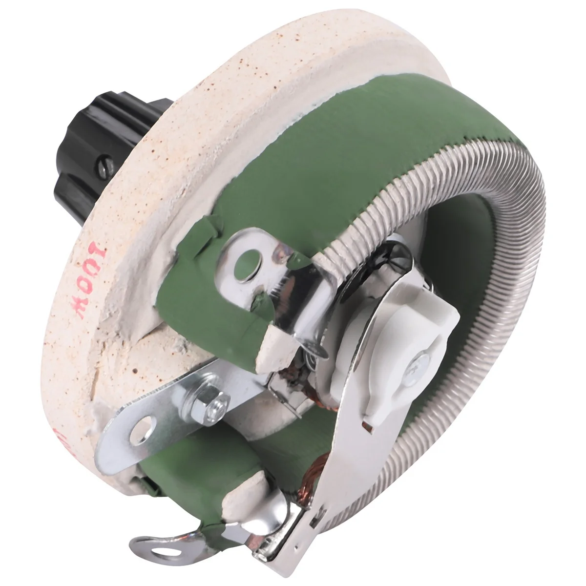 100W 100 Ohm Ceramic Wirewound Potentiometer Rotary Resistor Rheostat
100W 100 Ohm Ceramic Wirewound Potentiometer Rotary Resistor Rheostat