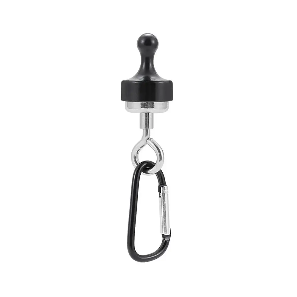 

Strong Magnetic Carabiner Keychain Camping Snap Clip D Type Lock Buckle Outdoor Tent Canopy Hanging Buckle Hook Clasps