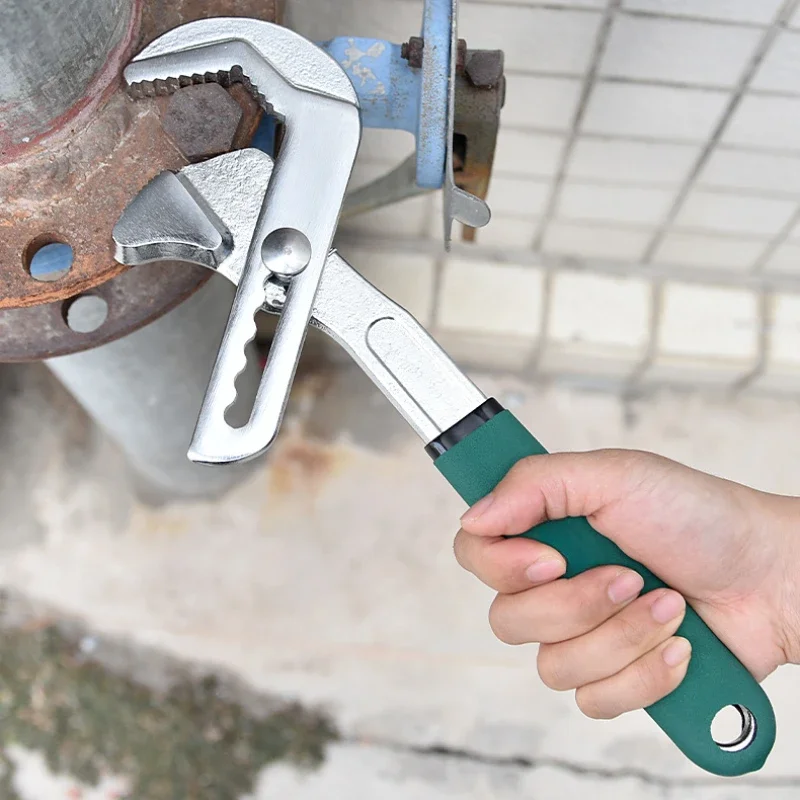 Universal Wrench Adjustable Large Opening Multifunctional Pipe Spanner Plumbing Repair Maintenance Versatile Torque Hand Tools
Universal Wrench Adjustable Large Opening Multifunctional Pipe Spanner Plumbing Repair Maintenance Versatile Torque Hand Tools