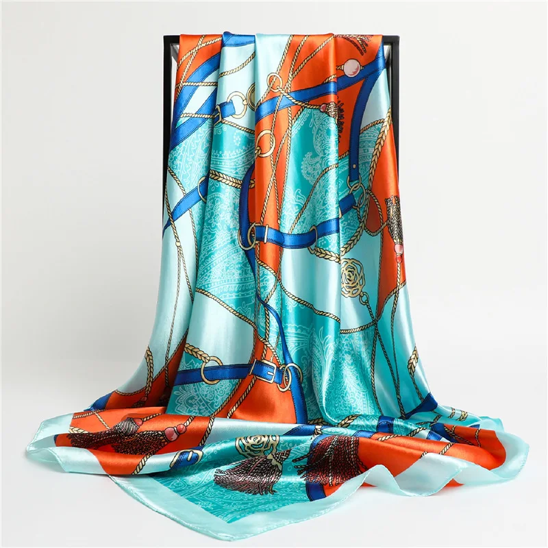 Европа Америка Женские квадратные шелковые шарфы с принтом хиджаб платок бандана шарф мусульманский головной платок Роскошные брендовые шали украшение
Европа Америка Женские квадратные шелковые шарфы с принтом хиджаб платок бандана шарф мусульманский головной платок Роскошные брендовые шали украшение