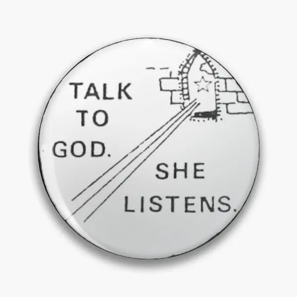 Madrian Badge Talk To God She Listens Soft Button Pin Lapel Pin Gift Fashion Lover Cartoon Funny Badge Collar Women Metal Brooch
Madrian Badge Talk To God She Listens Soft Button Pin Lapel Pin Gift Fashion Lover Cartoon Funny Badge Collar Women Metal Brooch