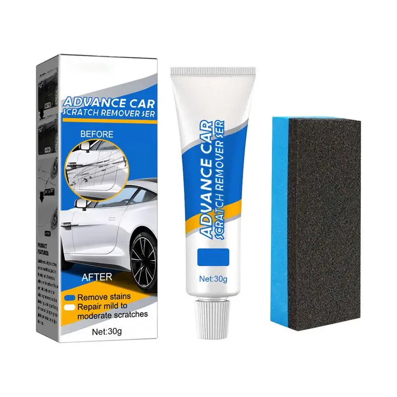 

Car Scratch Remover Quickly Repairs Scratches Body Composite Wax Paint Paste Set Scratches Paint Care And Beauty Maintenance