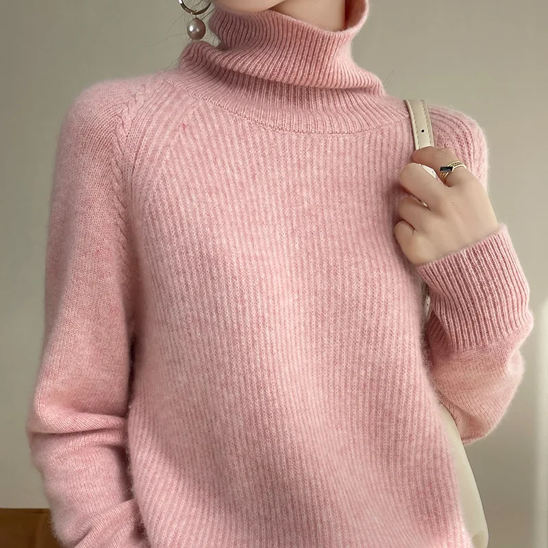 Best Seller 100%Wool Knitting Sweater Thickening High Collar Tops Pullovers Casual Womens Long Sleeve Keep Warm Ladies Sweate
Best Seller 100%Wool Knitting Sweater Thickening High Collar Tops Pullovers Casual Womens Long Sleeve Keep Warm Ladies Sweate