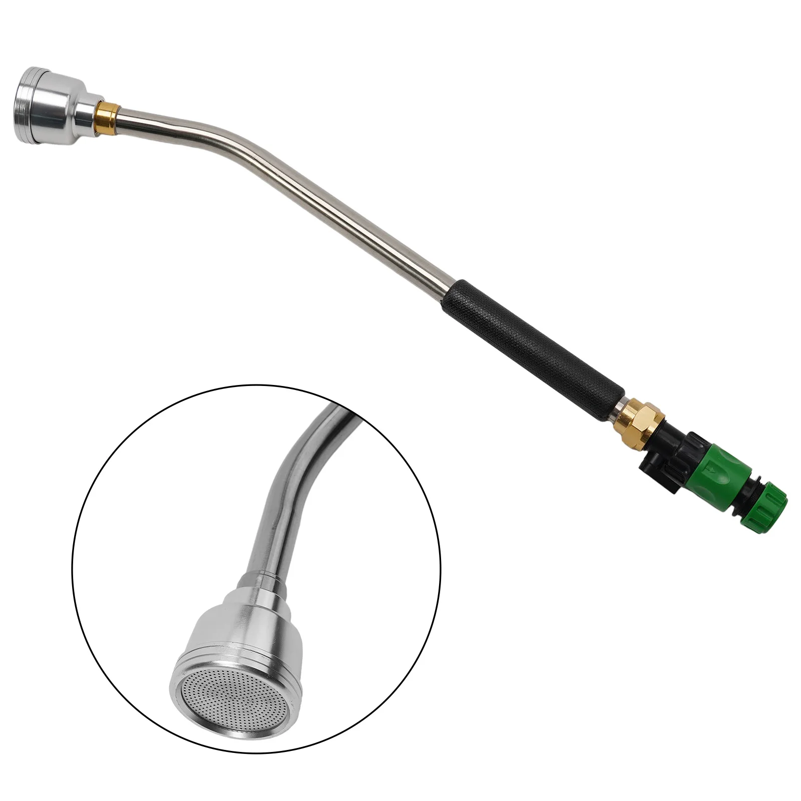 Long-lasting Garden Tool Accessories Outdoor Living Parts Watering Wand Stainless Steel 1 Pcs 62cm Extension Pole
Long-lasting Garden Tool Accessories Outdoor Living Parts Watering Wand Stainless Steel 1 Pcs 62cm Extension Pole