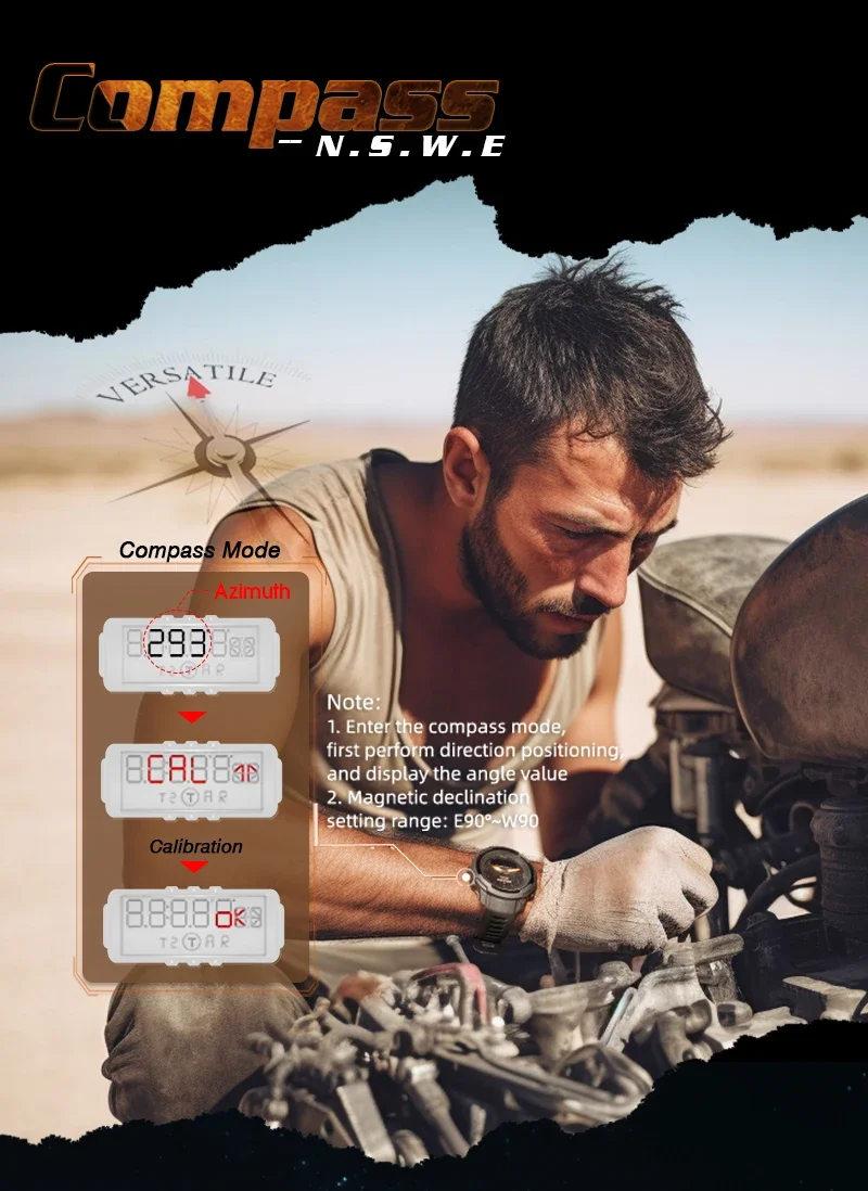 Able NORTH EDGE MARS Pro Men's Sports Digital Watch Military Army Carbon Fiber Case Watches Altimeter Barometer Compass Waterpro Able NORTH EDGE MARS Pro Men's Sports Digital Watch Military Army Carbon Fiber Case Watches Altimeter Barometer Compass Waterpro