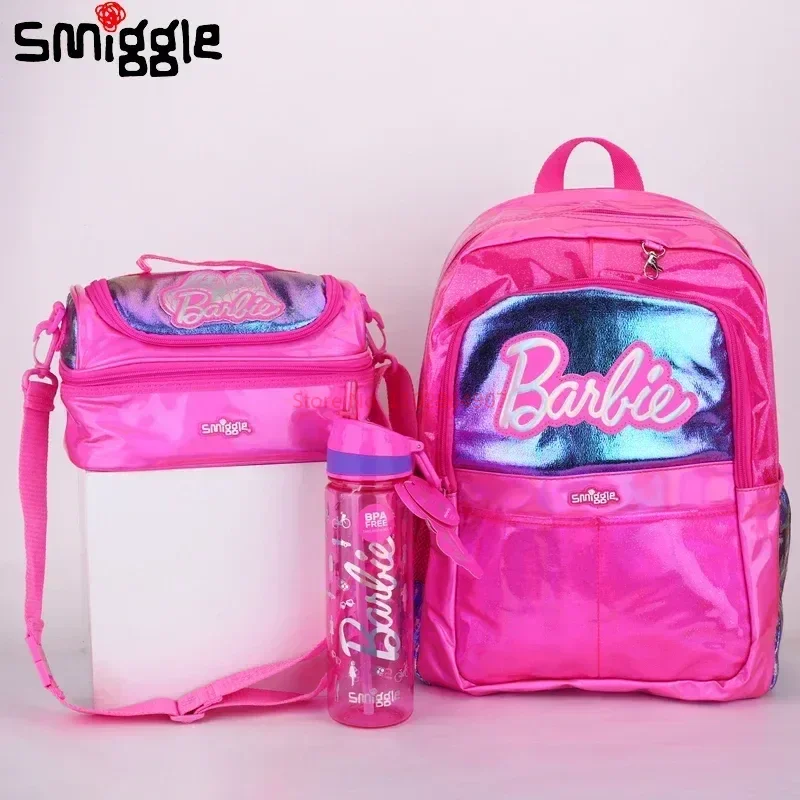 Оригинальный Австралийский Smiggle, розовый рюкзак для девочек Барби, чашка для воды, канцелярские принадлежности, сумка для ланча, карандаш, ручная работа, рюкзак, студенческие подарки
Оригинальный Австралийский Smiggle, розовый рюкзак для девочек Барби, чашка для воды, канцелярские принадлежности, сумка для ланча, карандаш, ручная работа, рюкзак, студенческие подарки