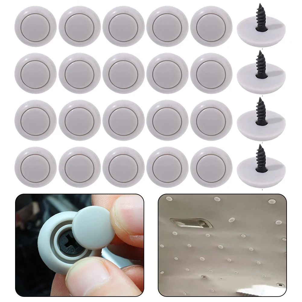 20Pcs Auto Roof Liner Ceiling Kit Repair Buckle Sag Roof Liner Pin Rivet Snap Button Gray 20mm Car Roof Liner Ceiling Repair Kit
20Pcs Auto Roof Liner Ceiling Kit Repair Buckle Sag Roof Liner Pin Rivet Snap Button Gray 20mm Car Roof Liner Ceiling Repair Kit