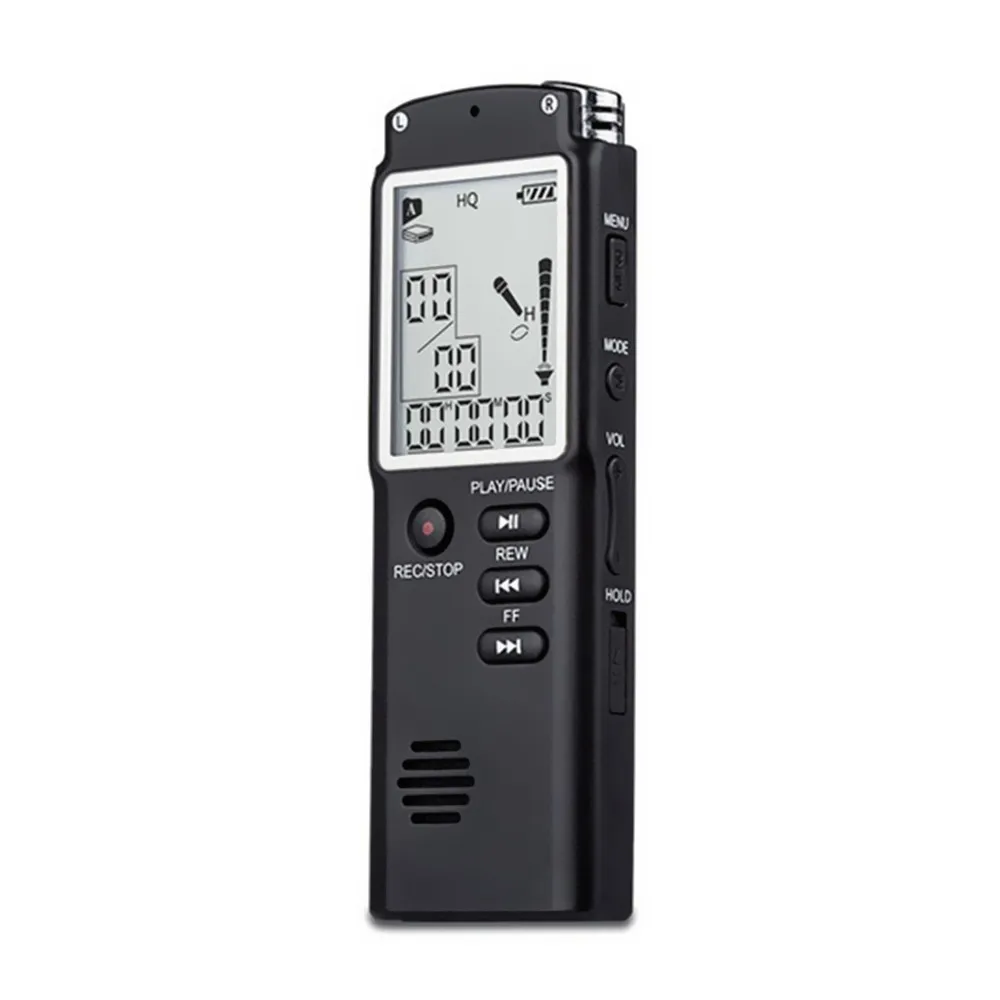 8GB/16GB/32GB Voice Recorder USB Professional Dictaphone Digital Audio Voice Recorder with WAV MP3 Player black
8GB/16GB/32GB Voice Recorder USB Professional Dictaphone Digital Audio Voice Recorder with WAV MP3 Player black