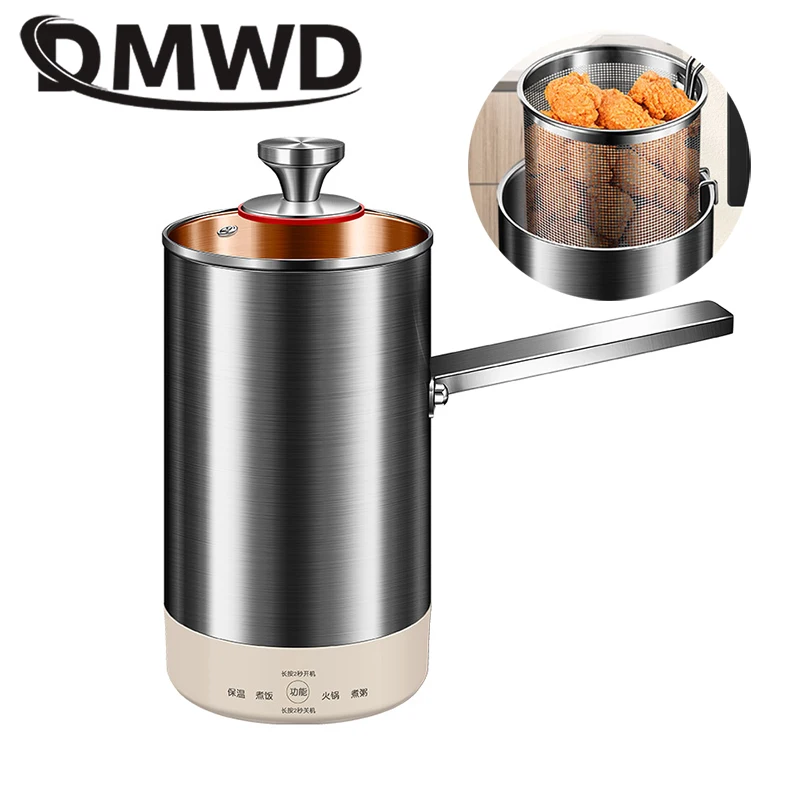 Multifunctional Stainless Steel Electric Oil Fryer Oven French Fries Chicken Frying Pot Fried Fish Grill Noodles Cooking Hotpot
Multifunctional Stainless Steel Electric Oil Fryer Oven French Fries Chicken Frying Pot Fried Fish Grill Noodles Cooking Hotpot