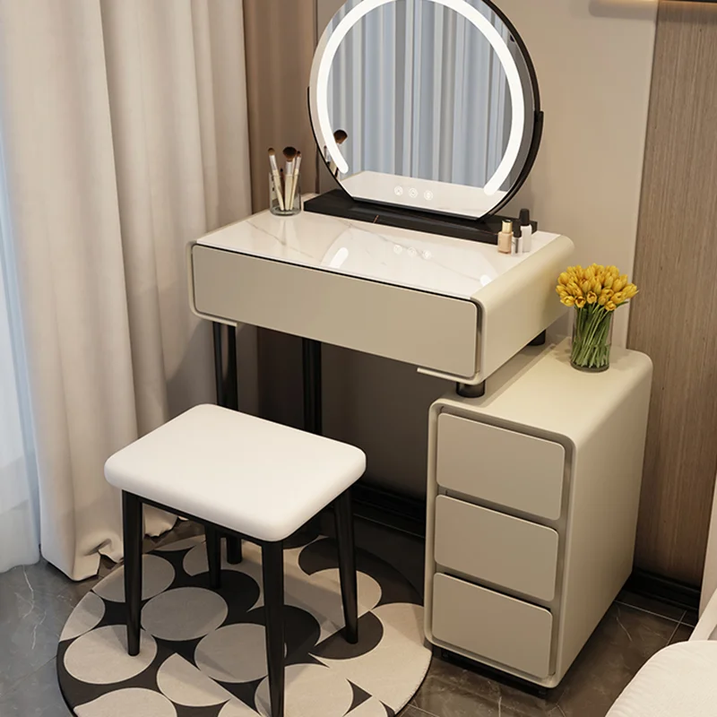 Modern Dressing Table Bedroom Corner Computer Vanity Storage Cabinet Table Multifunction Coiffeuses De Chambre Dresser Furniture
Modern Dressing Table Bedroom Corner Computer Vanity Storage Cabinet Table Multifunction Coiffeuses De Chambre Dresser Furniture