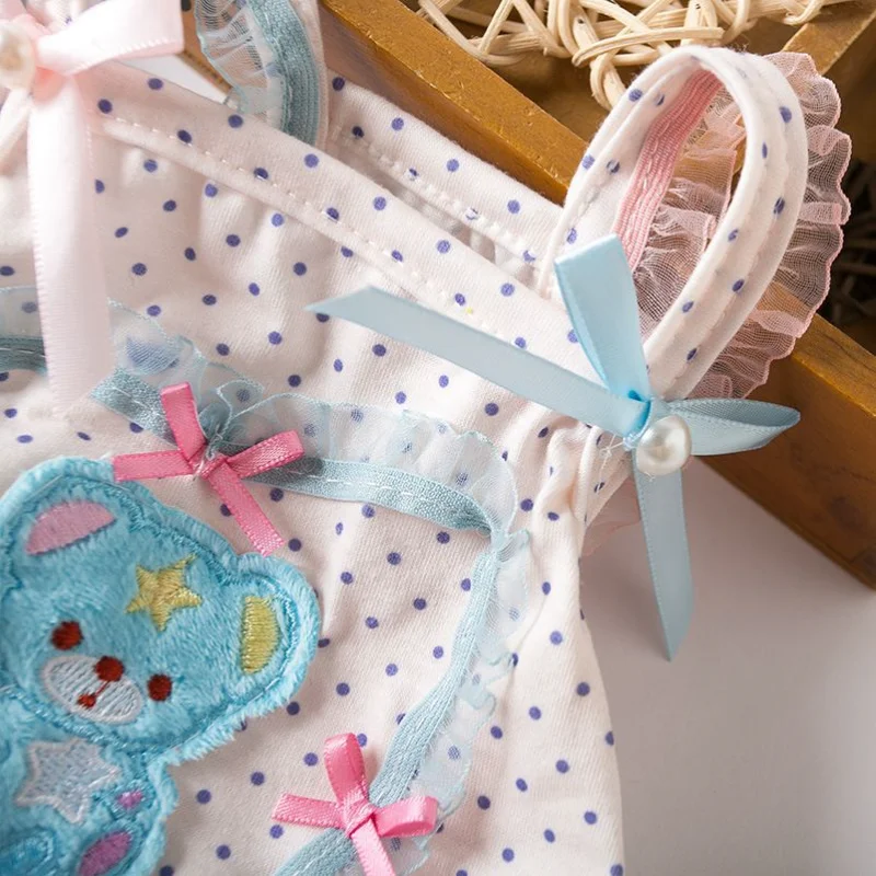 Dress for Dogs Clothes Cat Dog Pet Clothing Dot Suspender Small Bear Print Cute Thin Spring Summer Fashion Yorkshire Accessories
Dress for Dogs Clothes Cat Dog Pet Clothing Dot Suspender Small Bear Print Cute Thin Spring Summer Fashion Yorkshire Accessories