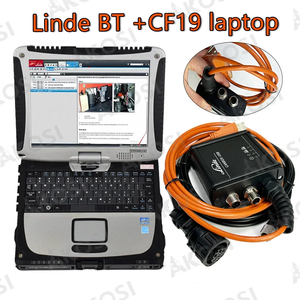 V2024 для комплекта Linde BT Pathfinder LSG USB CANBOX вилочный погрузчик диагностический инструмент + Thoughbook CF19 ноутбук
V2024 для комплекта Linde BT Pathfinder LSG USB CANBOX вилочный погрузчик диагностический инструмент + Thoughbook CF19 ноутбук