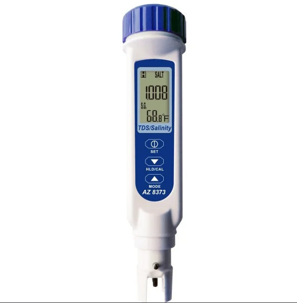 

Semi-solid ph test pen Dough food meat old noodles alkaline food soup salinometer Fresh water Marine culture electronic salinity