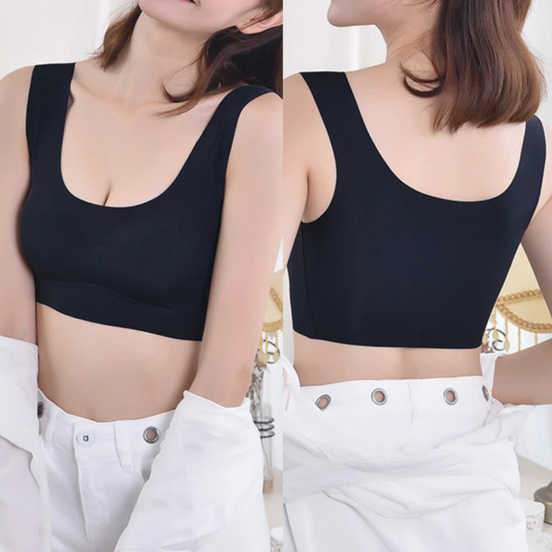 Seamless No Steel Ring Ice Silk Gathered Large Size Running Vest Yoga Sports Underwear Women's Bra Sports Bra Women
Seamless No Steel Ring Ice Silk Gathered Large Size Running Vest Yoga Sports Underwear Women's Bra Sports Bra Women