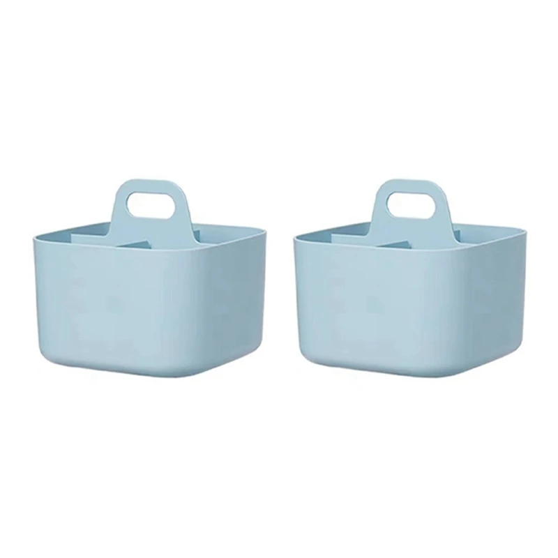2 Piece Caddys Organizer Stackable Plastic Caddys With Handle Makeup Caddys Blue
2 Piece Caddys Organizer Stackable Plastic Caddys With Handle Makeup Caddys Blue