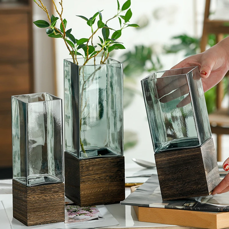 Glass Wedding Table Vase Flower Modern Minimalist Living Room Vases Decoration Luxury Nordic Garden Vaso Fiori Indoor Supplies
Glass Wedding Table Vase Flower Modern Minimalist Living Room Vases Decoration Luxury Nordic Garden Vaso Fiori Indoor Supplies