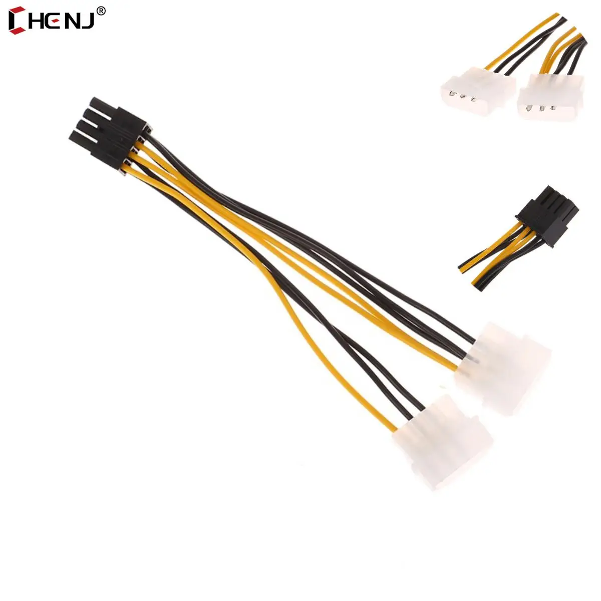 1 шт., кабель питания для видеокарты, 17 см, 8 контактов, 4 контакта
1 шт., кабель питания для видеокарты, 17 см, 8 контактов, 4 контакта