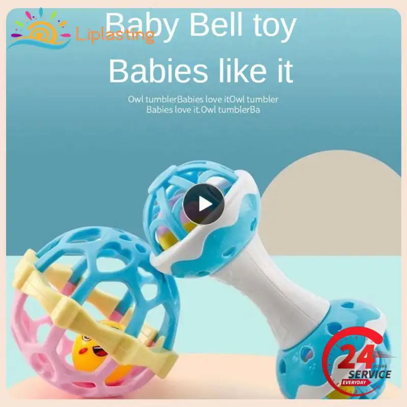 

Early Childhood Toys Baby Autoclavable Soft Crisp Bell Cute Shape Bath Toys Teether Set Newborn Boilable Easy To Hold Baby Toys