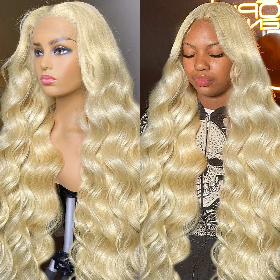 13x4 Blonde Lace Front Wig Body Wave Human Hair 613 Hd Lace Frontal Wig Pre Plucked With Baby Hair for Women 38 Inch Long Hair
13x4 Blonde Lace Front Wig Body Wave Human Hair 613 Hd Lace Frontal Wig Pre Plucked With Baby Hair for Women 38 Inch Long Hair