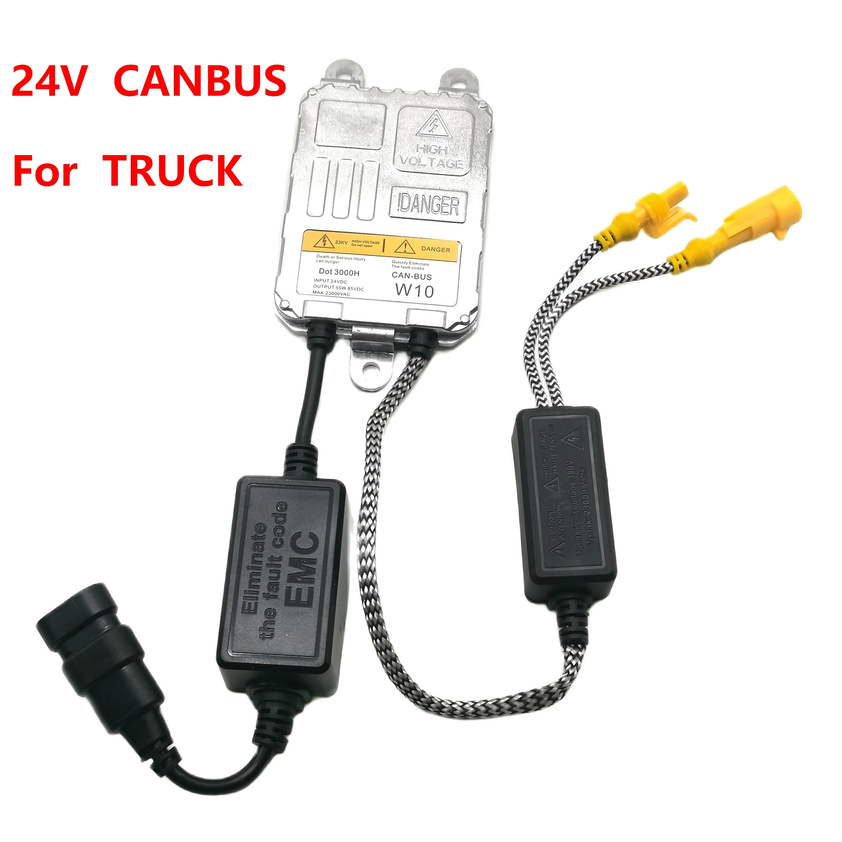 2PCS Truck 24V 55W CANBUS Ballasts DLT W10 Brand Xenon Ballasts For H1 H3 H4 H7 HB3 HB4 9012 D2H 24V Truck HID Headlights
2PCS Truck 24V 55W CANBUS Ballasts DLT W10 Brand Xenon Ballasts For H1 H3 H4 H7 HB3 HB4 9012 D2H 24V Truck HID Headlights